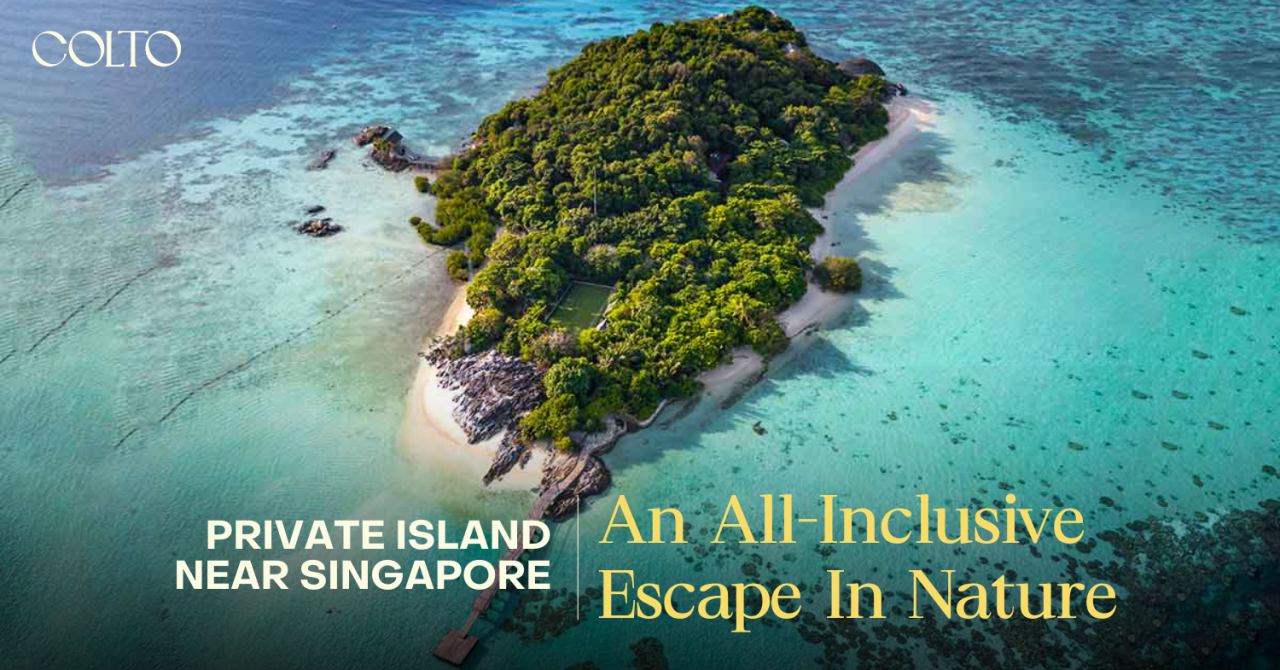 Bawah Reserve private island near Singapore