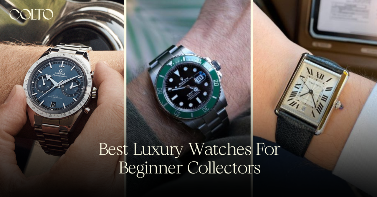 Luxury watches for beginners