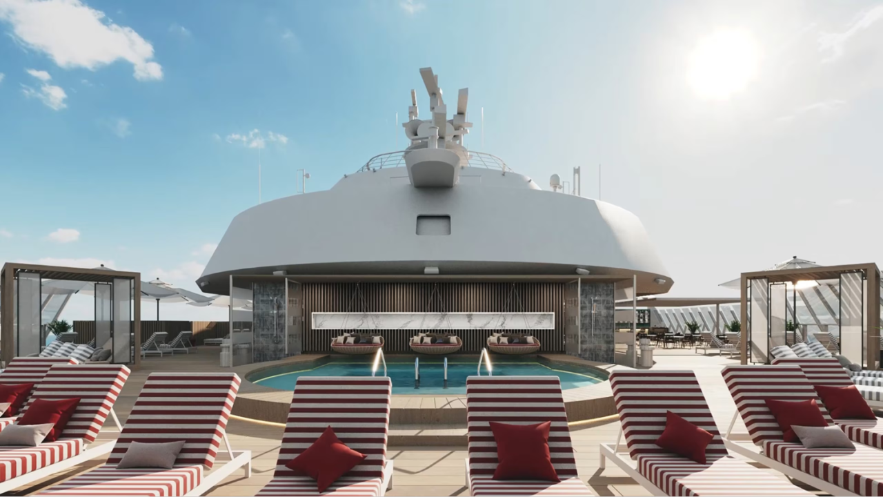 Celebrity Cruises - The Retreat private sundeck