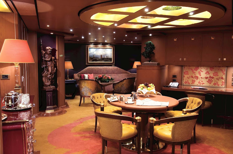 luxury cruises singapore - Holland America Line - The Pinnacle Suite