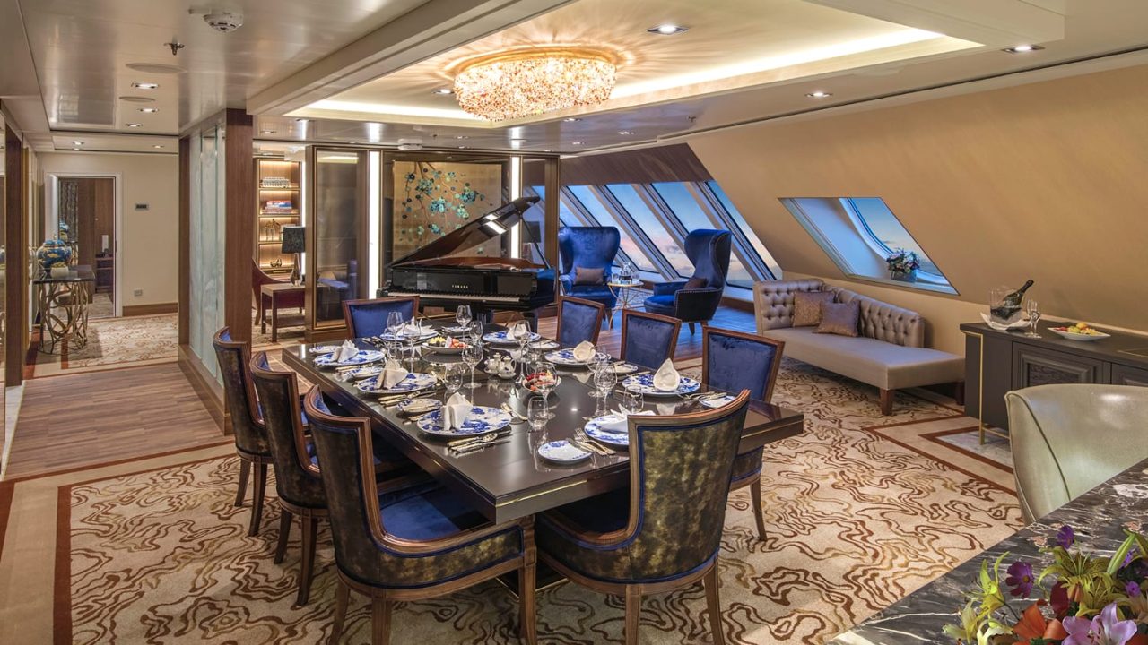 luxury cruises singapore - Resorts World Cruises - The Palace suite