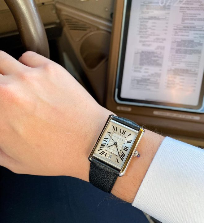 luxury watches - Cartier Tank