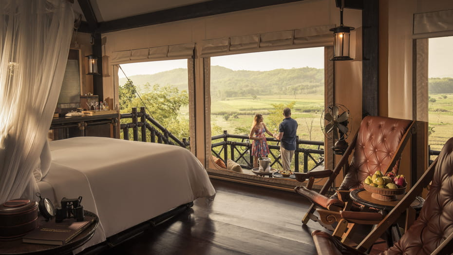 All-inclusive resorts in Southeast Asia Four Seasons Tented Camp Golden Triangle room
