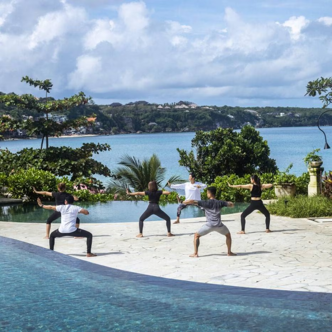 Luxury wellness retreats southeast asia Jumeirah Bali yoga