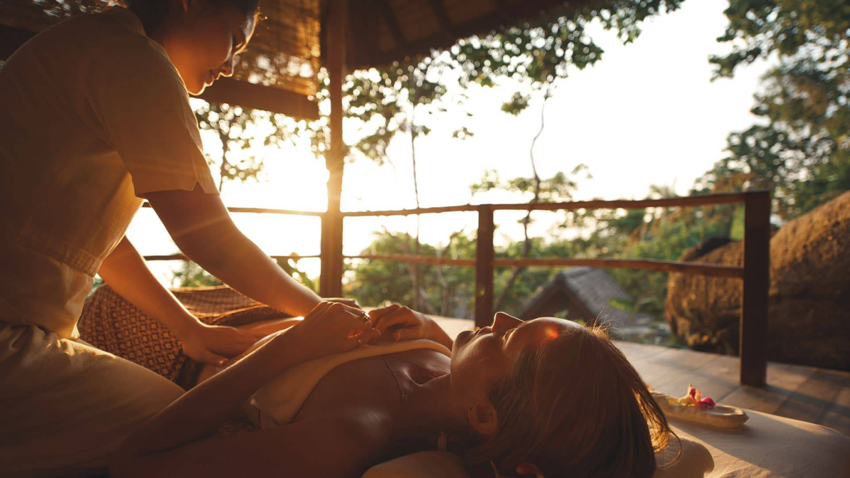 Luxury wellness retreats southeast asia Kamalaya massage
