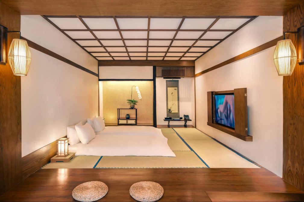 Luxury wellness retreats southeast asia Onsen at Moncham room