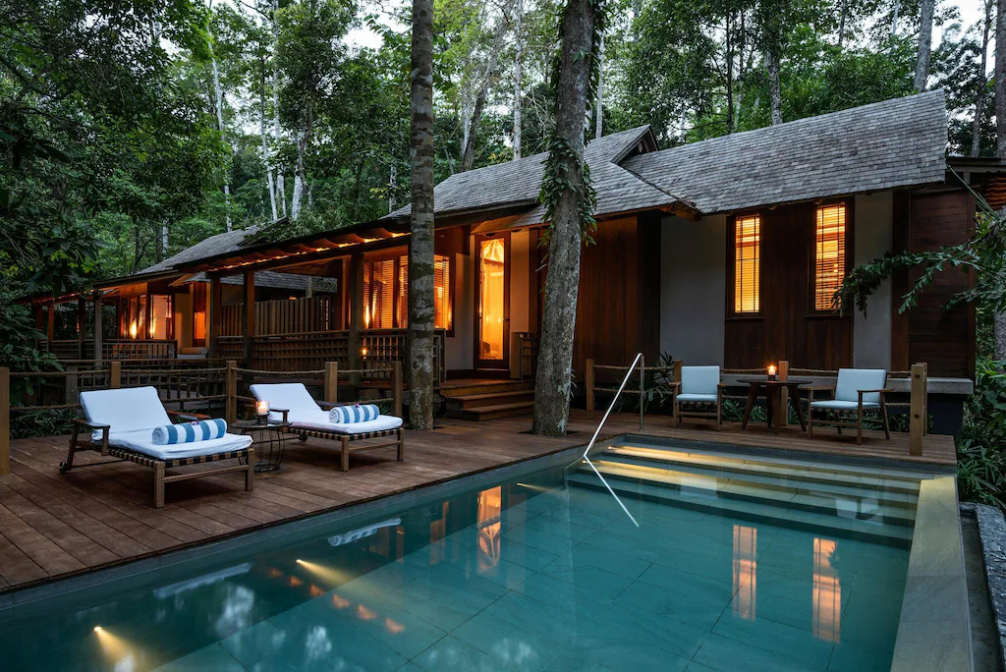 Rainforest pool villa at The Datai Langkawi