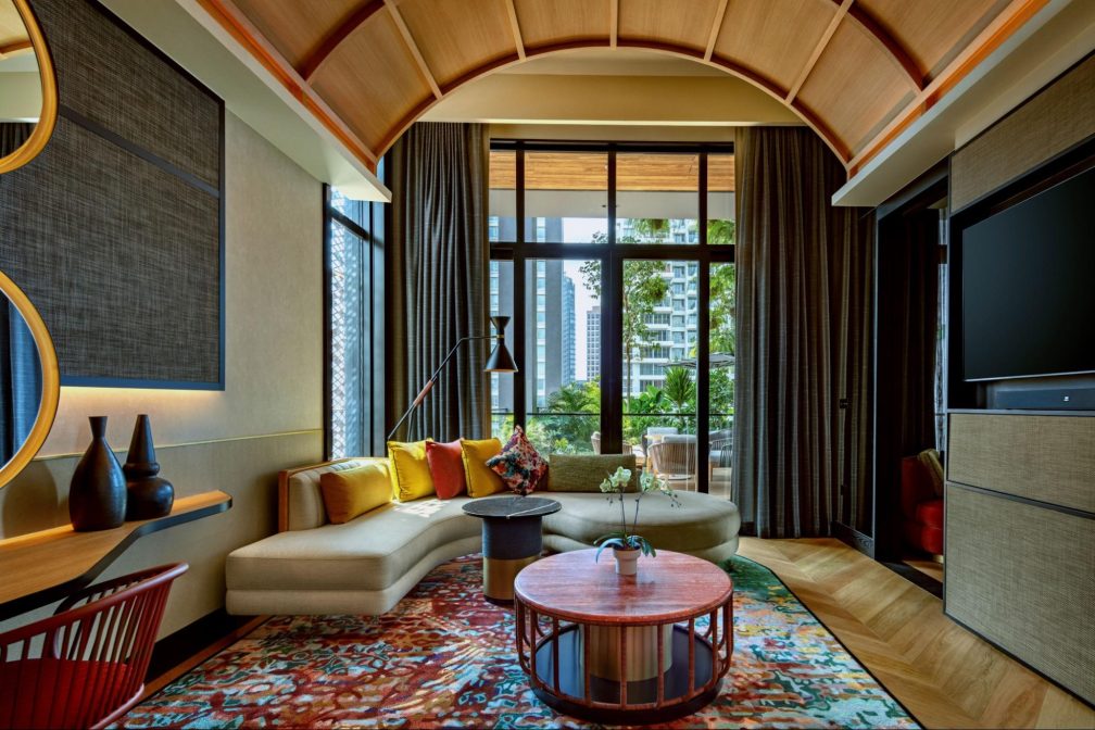 hotel penthouse suites singapore Artyzen Singapore suite