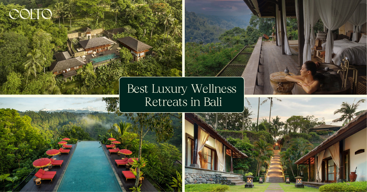 Bali’s best luxury wellness retreats: the epitome of serenity and comfort