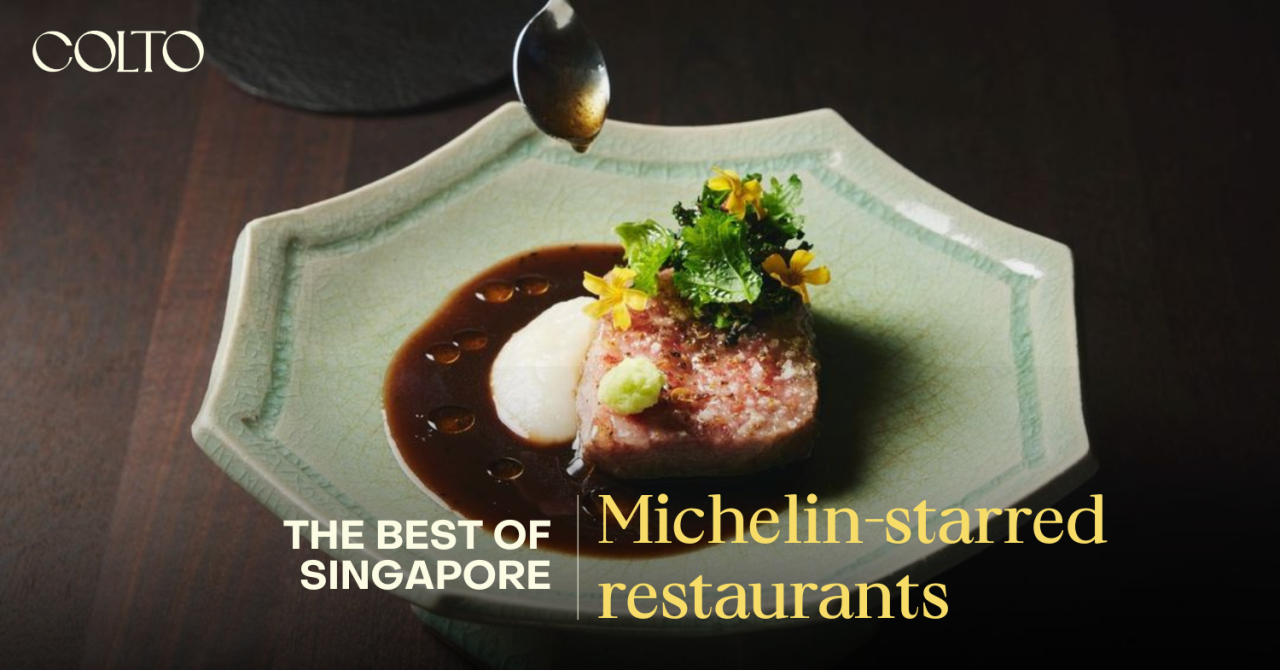 The best Michelin-starred restaurants in Singapore: a gourmet’s guide