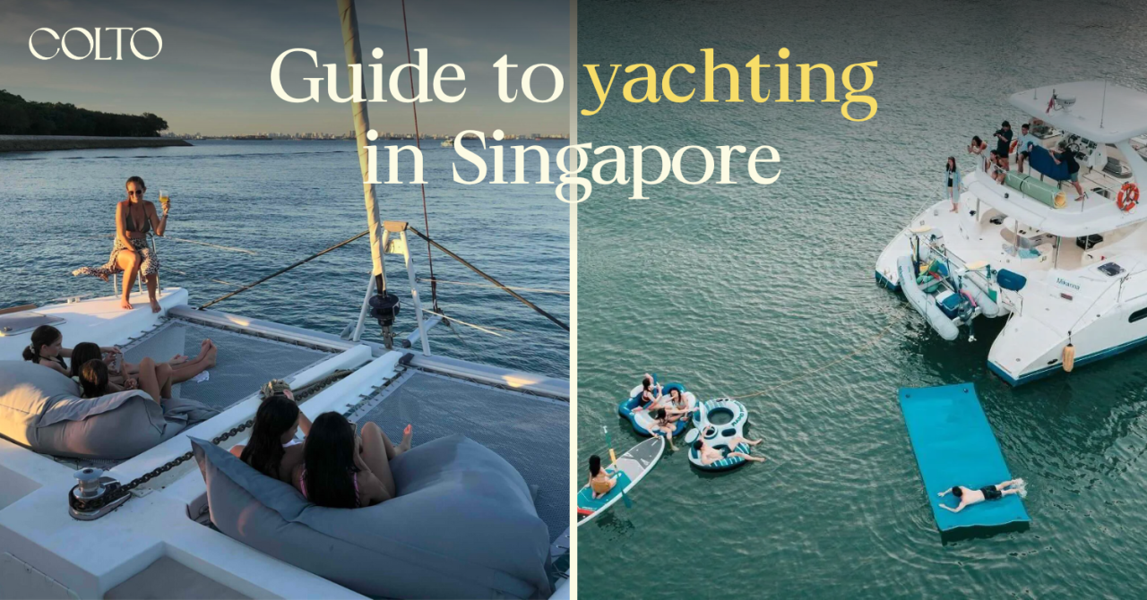 Guide to renting a yacht in Singapore and the most lavish vessels to set sail on