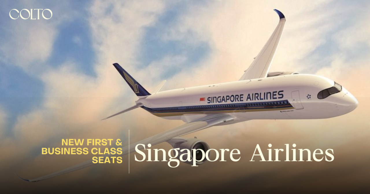 Singapore Airlines unveils ultra-luxurious First & Business Class seats for one of the world’s longest flights