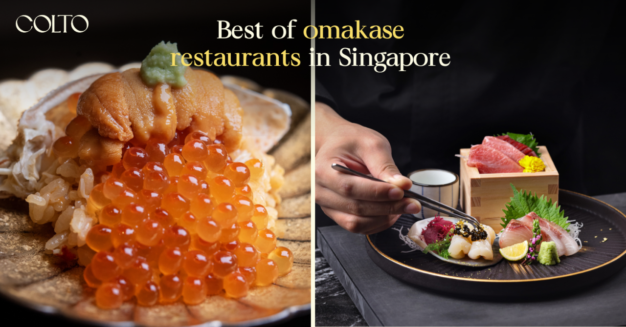 Singapore's best omakase restaurants