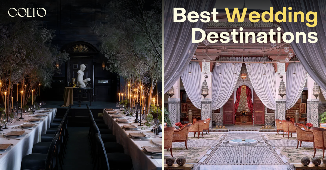 7 epic destination wedding venues around the world that will leave you with the best pictures