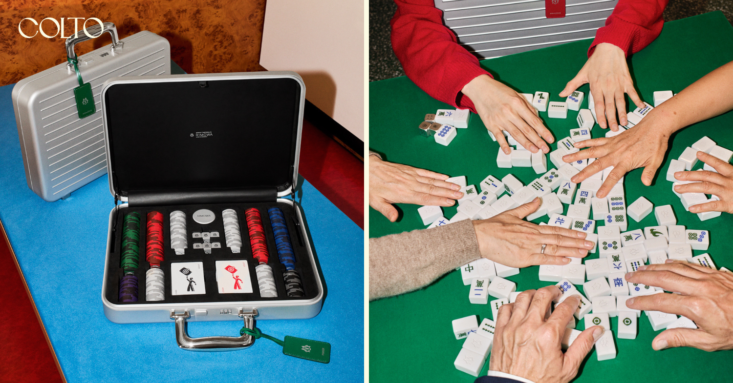 The Rimowa mahjong Attaché is the perfect Lunar New Year Companion