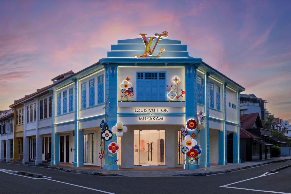 Louis Vuitton x Murakami pop-up in Joo Chiat