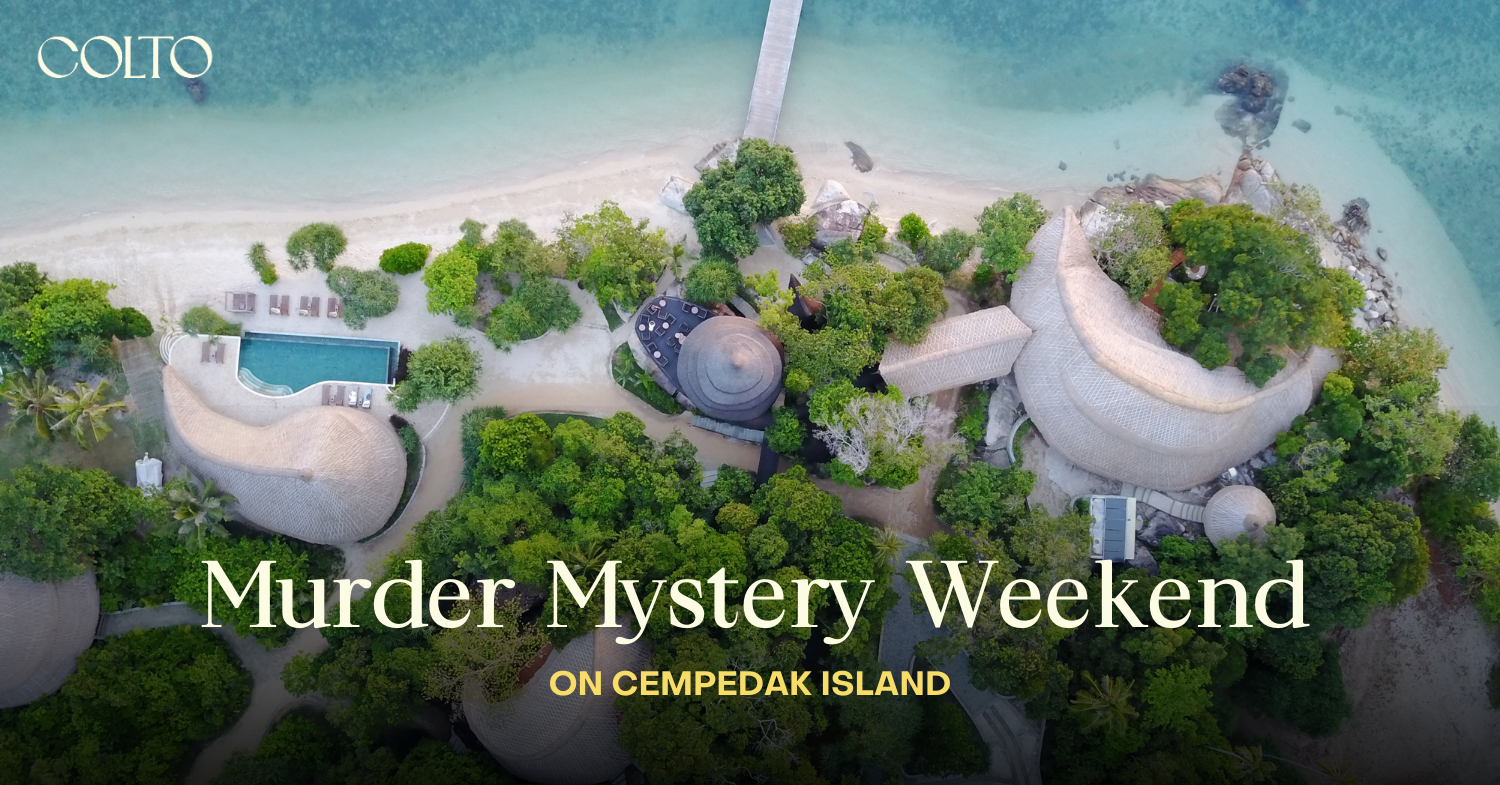 Step into a real-life whodunit at Cempedak Island’s Murder Mystery Weekend