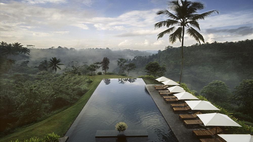 beautiful infinity pools - alila ubud pool