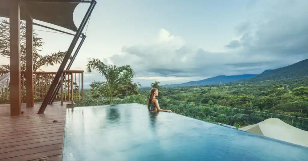 beautiful infinity pools - nayara tented camp pool 2