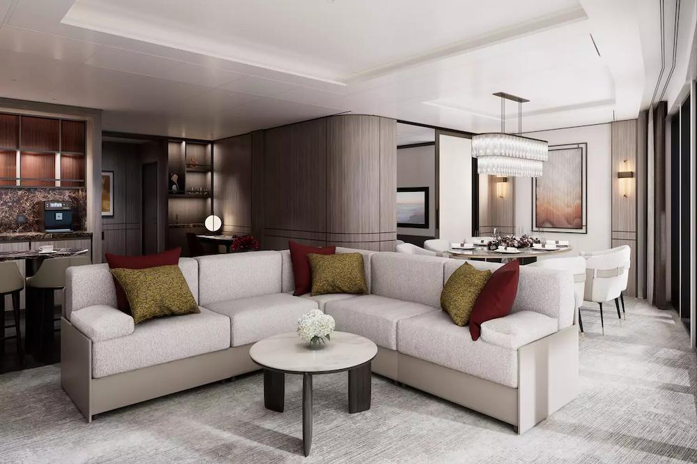 Ritz-Carlton Yacht - owner's suite