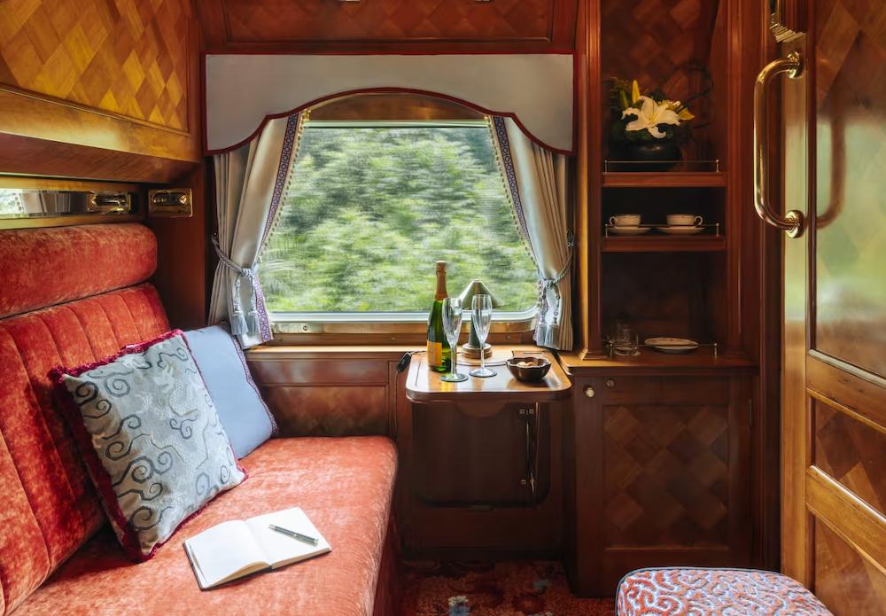 2025 luxury adventures asia - eastern oriental express interior