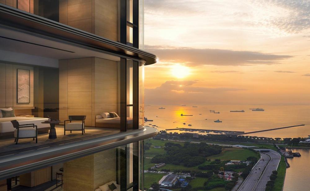 Aman Singapore 2028 - aerial view